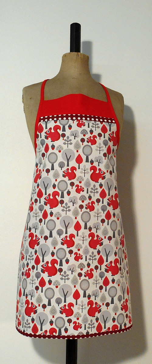 Zástěra do kuchyně " Veverka červená" — foto 1