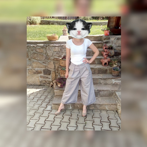 Kalhotová sukně — foto 1