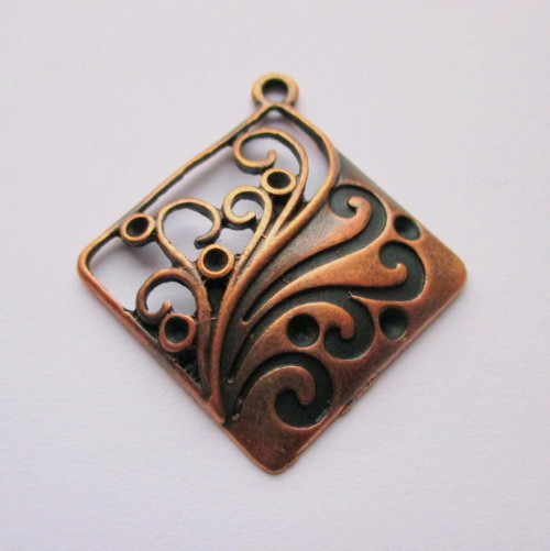 Kovový přívěsek 2ks — foto 1