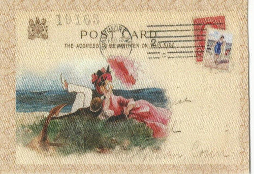 Bavlněná látka - panel 7,5 x 10,5 cm — foto 1