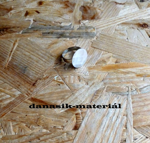 Platinový Prstýnek S Ploškou 18 mm — foto 1