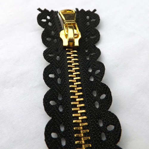 Krajkový zip 16cm