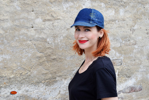Unisex riflová kšiltovka s pevným kšiltem — foto 1