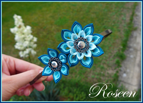 Kanzashi čelenka Greenland — foto 1