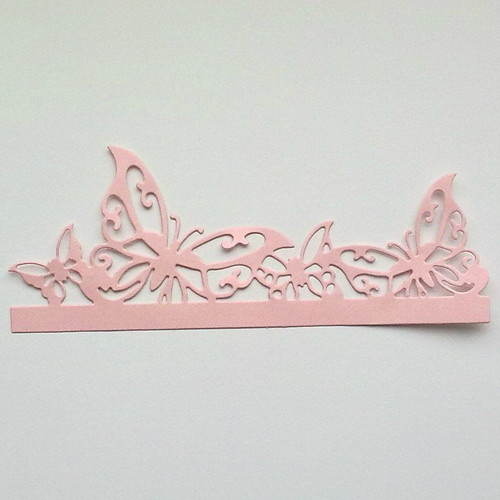 Výsek - Bordura motýlci 14,2cm