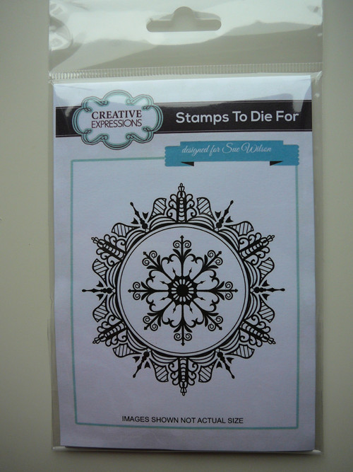 Cling razítko ornament 9 cm — foto 1