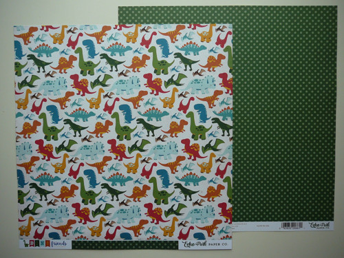Oboustranná čtvrtka 30,5x30,5 cm