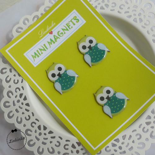 Mini magnets - sovičky — foto 1