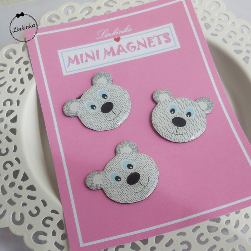 Mini magnets - medvídci — foto 1