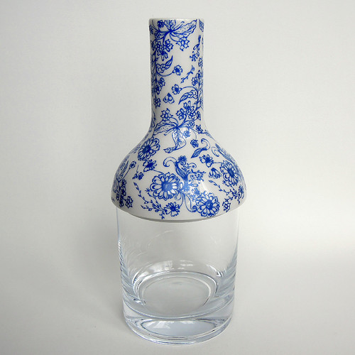 Porcelain/glass (modrobílá) — foto 1