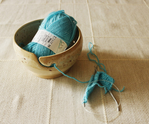 Pletařkám pro radost - miska na klubíčka — foto 1