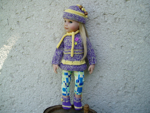 Souprava (pletená) pro Hannah — foto 1
