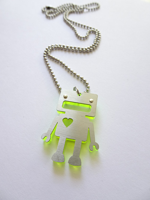 Robotek neonový lesklý — foto 1