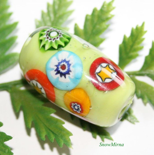 Autorská vinutka - Millefiori — foto 1