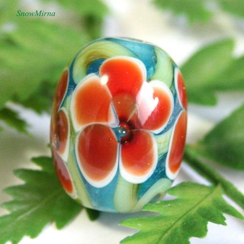 Autorská vinutka - Mixed flower — foto 1