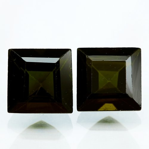 Turmalín Green pár 1,33ct