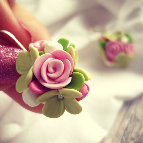 Flowers (zeleno-růžové) — foto 1