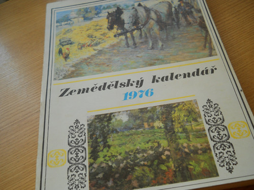 Zemědělský kalendář 1976 — foto 1