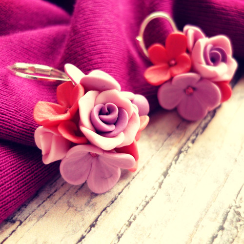 Flowers (fialovo-růžové) — foto 1
