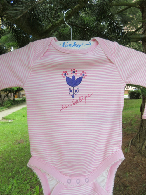 Dětské body la Tulipe "pro Elinku" — foto 1