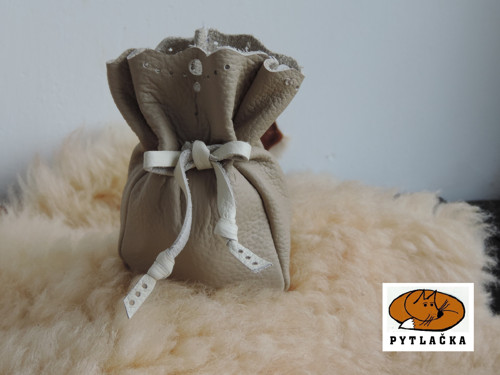 Kožený pytlík - měšec — foto 1