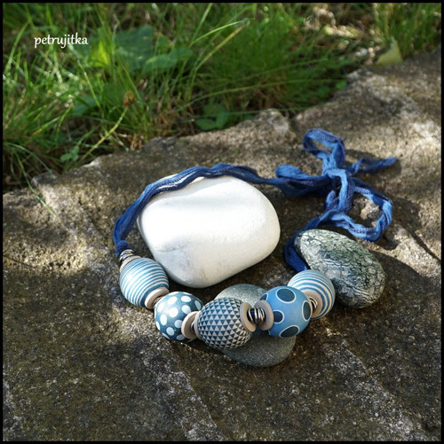 Korále "Denim" — foto 1