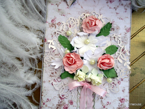 Svatební shabby kytička — foto 1