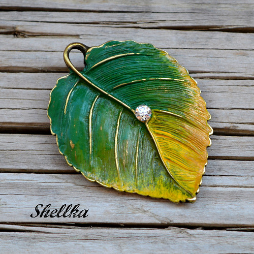 Brož ,,AUTUMN LEAF,, III. — foto 1