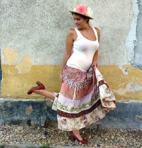 Volánová sukně BOTANICA — foto 1
