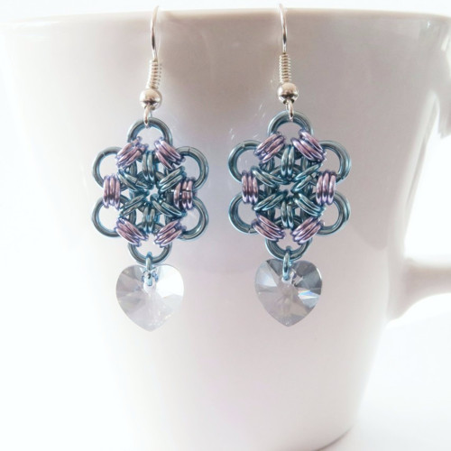 Kytičky se srdci Swarovski — foto 1