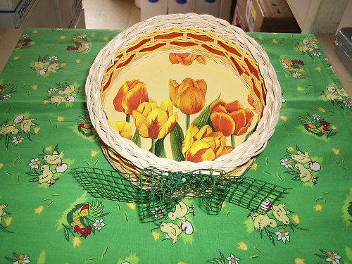 Jarní tulipánová ošatka — foto 1