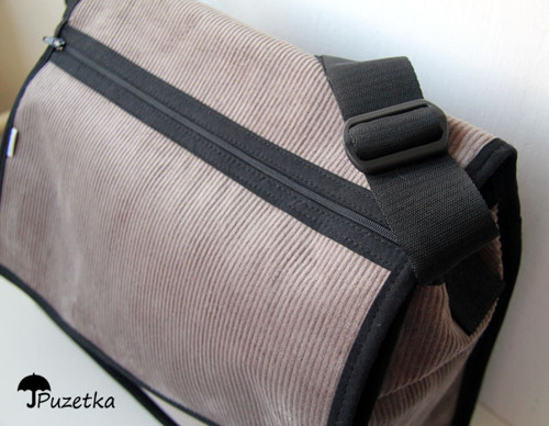 Crossbody kabelka taška - šedá — foto 1