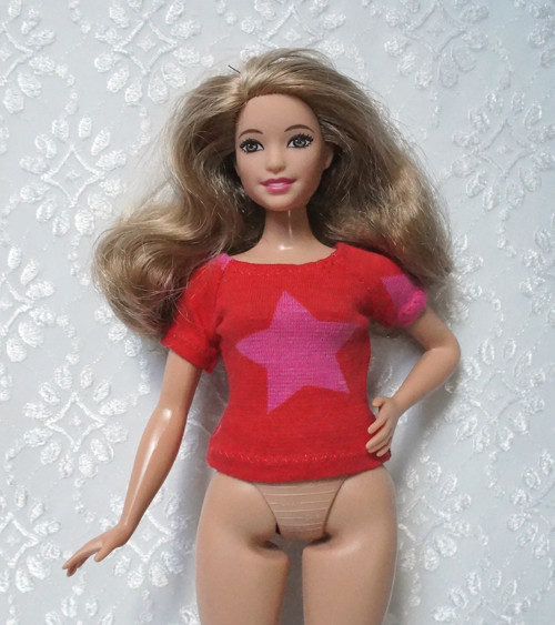 Tričko pro Barbie 2016 - curvy - baculku — foto 1