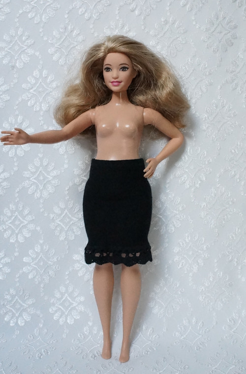 Sukně pro Barbie 2016 - curvy - baculku — foto 1