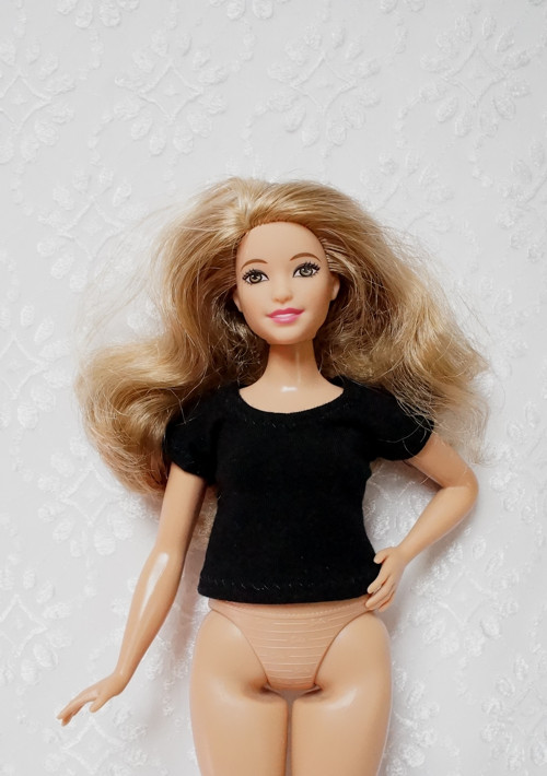 Tričko pro Barbie 2016 - curvy - baculku — foto 1