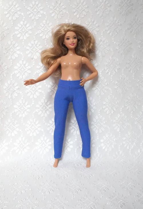 Kalhoty pro Barbie 2016 - curvy - baculku — foto 1