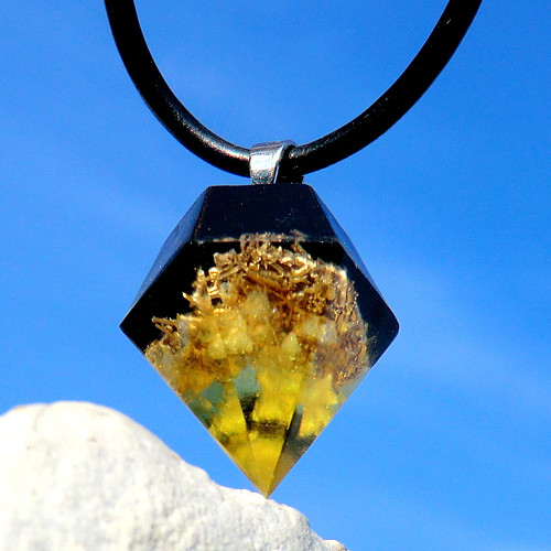 Orgonitový přívěsek *Diamant* pro ŠTĚSTÍ