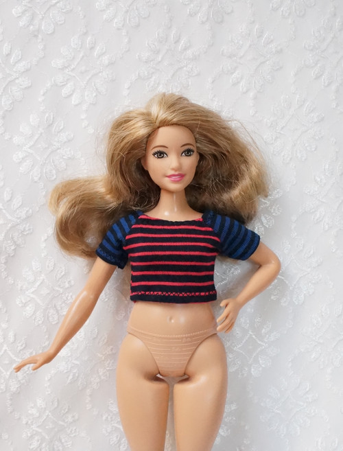 Tričko pro Barbie 2016 - curvy - baculku — foto 1