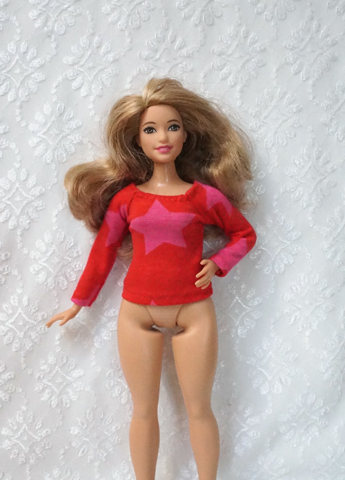 Tričko pro Barbie 2016 - curvy - baculku — foto 1