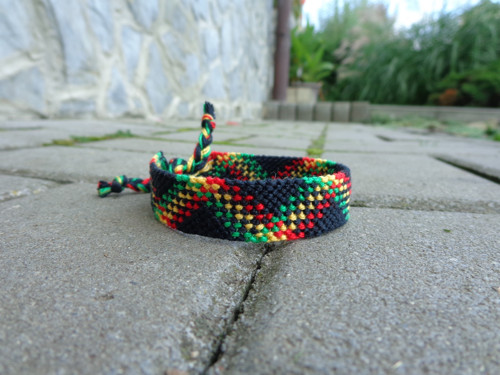 Rasta náramek na přání — foto 1