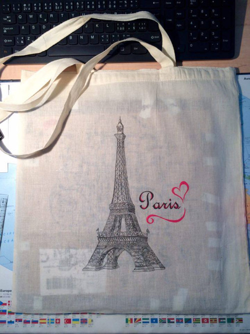 Plátěná taška PARIS — foto 1