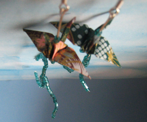 Origami s korálem — foto 1