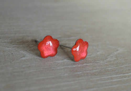 Red pearl kytičky chir. ocel — foto 1