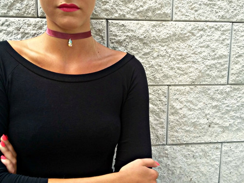 Choker Bordeaux — foto 1