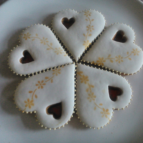 Krémová svatební romantika