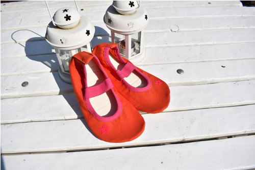 Barefoot balerínky/cvičky detské / 20x8cm — foto 1