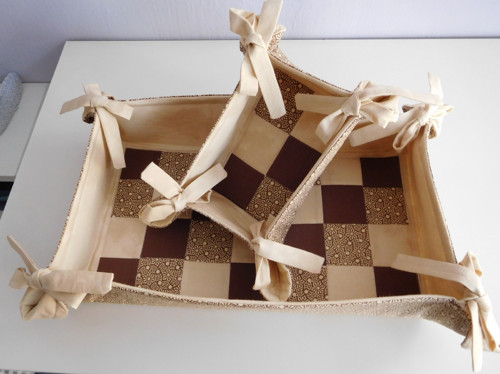 Patchwork - košík na objednávku — foto 1
