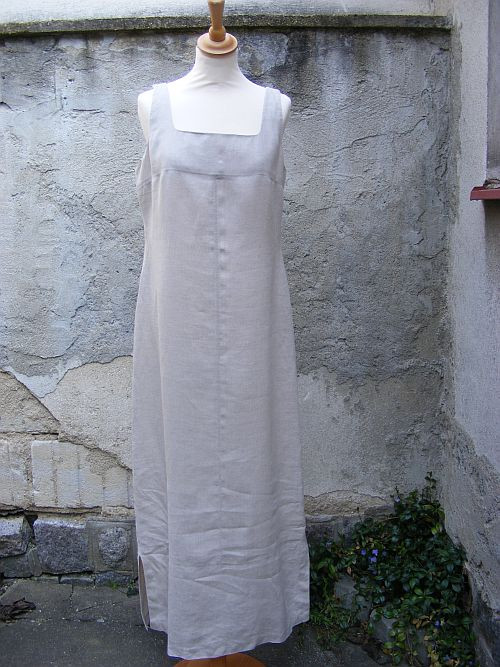 Ranní rosou - lněné šaty — foto 1