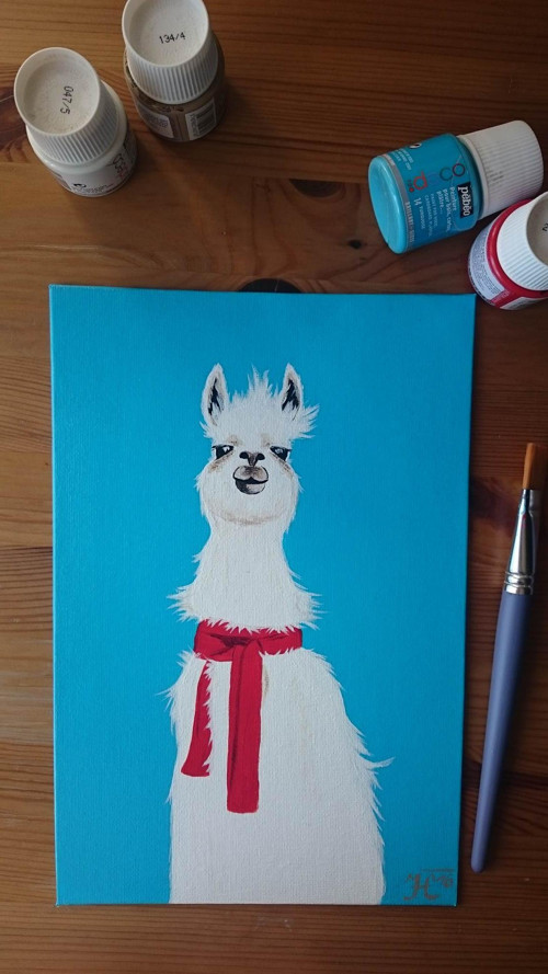 Rezervovano Lama! Blue No.1 — foto 1