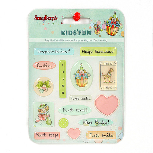 Kids´fun epoxy samolepky — foto 1